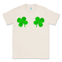 Natural four leaf clover Classic Tee - artisFamous