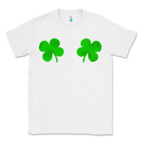 White four leaf clover Classic Tee - artisFamous