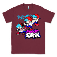Burgundy friday night funkin boyfriend Classic Tee - artisFamous