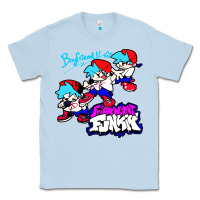 Dusty Blue friday night funkin boyfriend Classic Tee - artisFamous