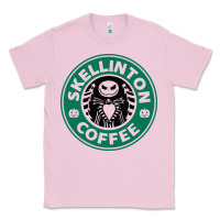 Bubblegum Pink skeleton coffee halloween Classic Tee - artisFamous