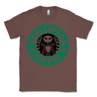 Chestnut skeleton coffee halloween Classic Tee - artisFamous