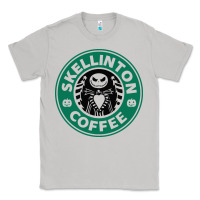 Moon Dust skeleton coffee halloween Classic Tee - artisFamous