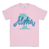 Bubblegum Pink hawaii aloha art Classic Tee - artisFamous