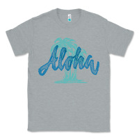 Heather Grey hawaii aloha art Classic Tee - artisFamous