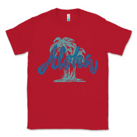 Red hawaii aloha art Classic Tee - artisFamous