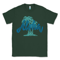 Sports Green hawaii aloha art Classic Tee - artisFamous