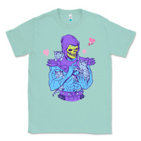 Seafoam skeletor's cat Classic Tee - artisFamous