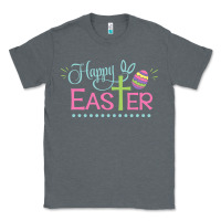 Charcoal Heather happy easter Classic Tee - artisFamous