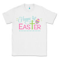White happy easter Classic Tee - artisFamous