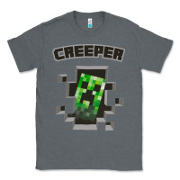 Charcoal Heather creeper Classic Tee - artisFamous