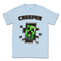 Dusty Blue creeper Classic Tee - artisFamous
