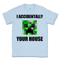 Dusty Blue creeper meme Classic Tee - artisFamous