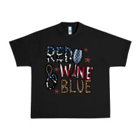 Black red wine blue Urban Heavy Tee - CowhideDigitalArt