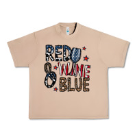 Burro red wine blue Urban Heavy Tee - CowhideDigitalArt