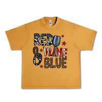 Peanut Butter red wine blue Urban Heavy Tee - CowhideDigitalArt