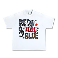 White red wine blue Urban Heavy Tee - CowhideDigitalArt