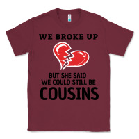 Burgundy funny redneck white trash Classic Tee - artisFamous
