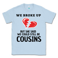 Dusty Blue funny redneck white trash Classic Tee - artisFamous
