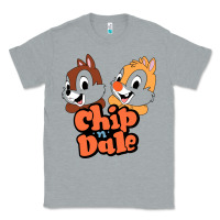 Heather Grey chip n dale Classic Tee - artisFamous