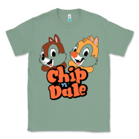 Sage chip n dale Classic Tee - artisFamous