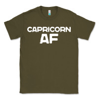 Army Green capricorn af zodiac sign Classic Tee - artisFamous
