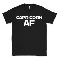 Black capricorn af zodiac sign Classic Tee - artisFamous