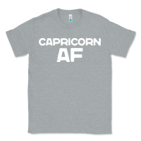 Heather Grey capricorn af zodiac sign Classic Tee - artisFamous