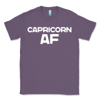 Lavender capricorn af zodiac sign Classic Tee - artisFamous