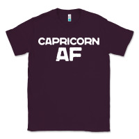 Plum capricorn af zodiac sign Classic Tee - artisFamous