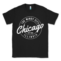 Black chicago Classic Tee - artisFamous