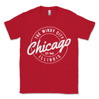 Red chicago Classic Tee - artisFamous