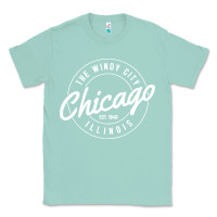 Seafoam chicago Classic Tee - artisFamous