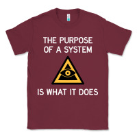 Burgundy posiwid dark mode Classic Tee - artisFamous