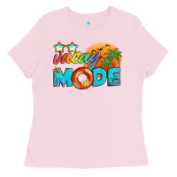 Bubblegum Pink vacay mode Ladies Tee - Artiststas