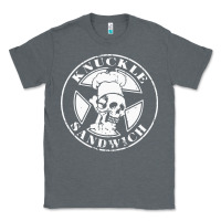 Charcoal Heather guy fieri knuckle sandwich Classic Tee - artisFamous