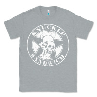 Heather Grey guy fieri knuckle sandwich Classic Tee - artisFamous