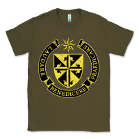 Army Green Roman Catholic Classic Tee - artisFamous