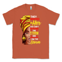 Copper black history month shirt african woman afro i am the storm t shirt Classic Tee - artisFamous