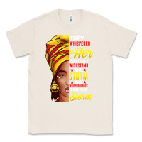 Natural black history month shirt african woman afro i am the storm t shirt Classic Tee - artisFamous