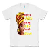 White black history month shirt african woman afro i am the storm t shirt Classic Tee - artisFamous