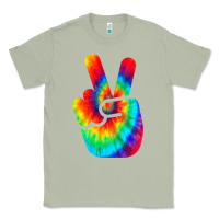 Cool Peace Hand Tie Dye T Shirt For Boys And Girls Classic Tee | Teevron