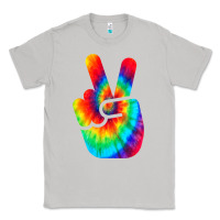 Moon Dust cool peace hand tie dye t shirt for boys and girls Classic Tee - artisFamous