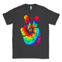 Smoke cool peace hand tie dye t shirt for boys and girls Classic Tee - artisFamous