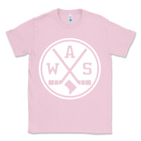 Bubblegum Pink retro washington dc hockey Classic Tee - artisFamous
