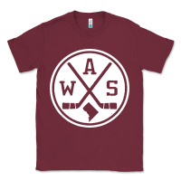 Burgundy retro washington dc hockey Classic Tee - artisFamous