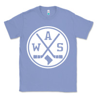 Colony Blue retro washington dc hockey Classic Tee - artisFamous