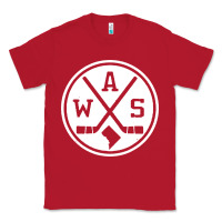 Red retro washington dc hockey Classic Tee - artisFamous