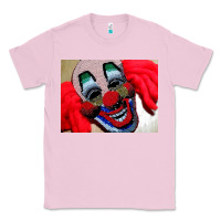 Bubblegum Pink embroidered clown Classic Tee - artisFamous