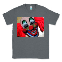 Charcoal Heather embroidered clown Classic Tee - artisFamous